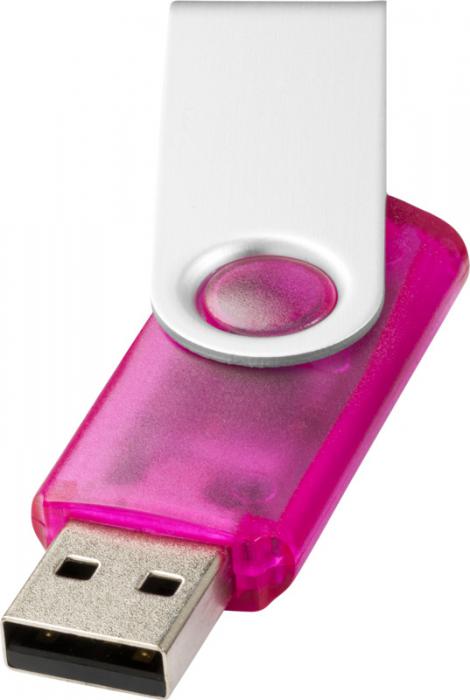 Clé USB corp transparent : 1 GB | 2 GB | 4 GB | 8 GB | 16GB | 32GB